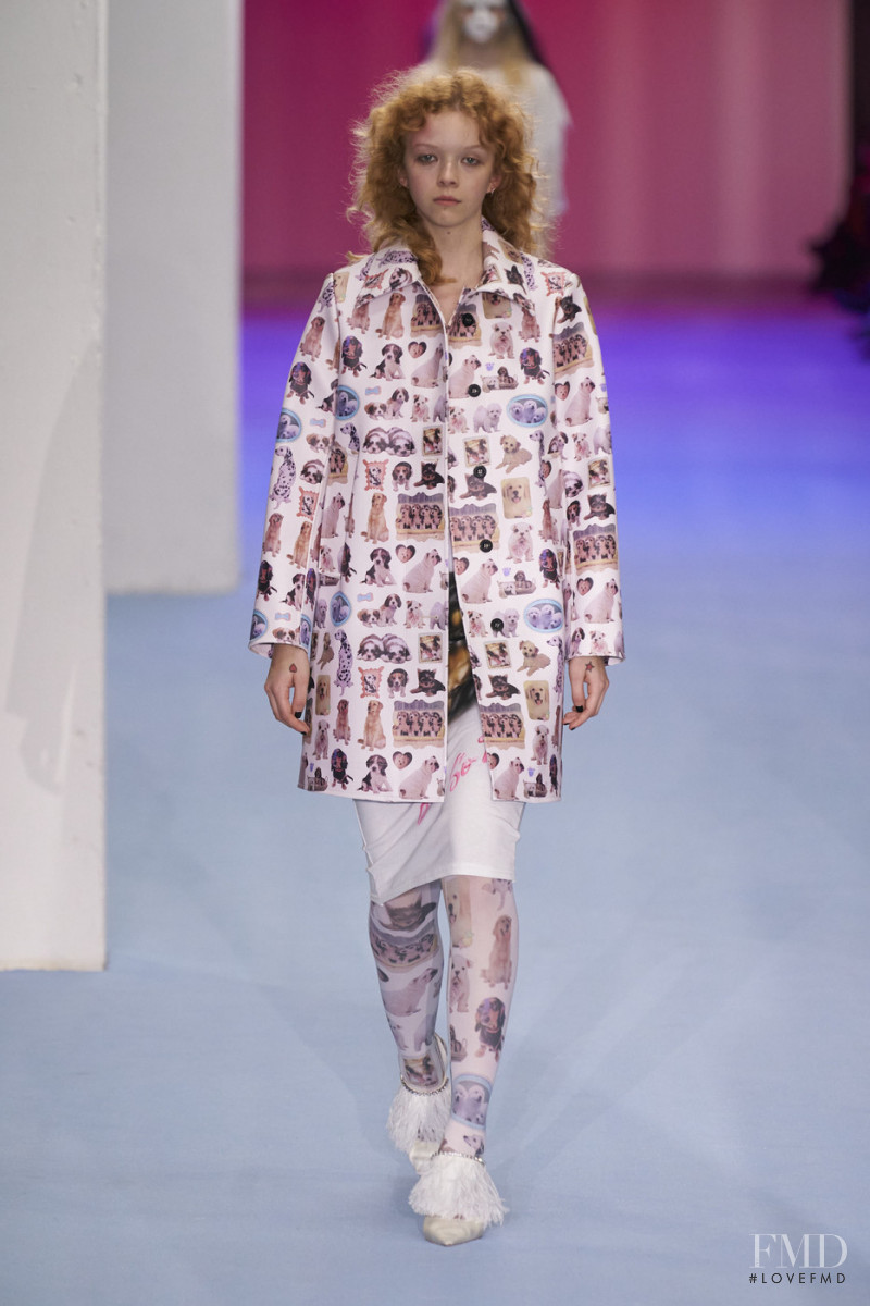 Lily Nova featured in  the Ashley Williams fashion show for Autumn/Winter 2020