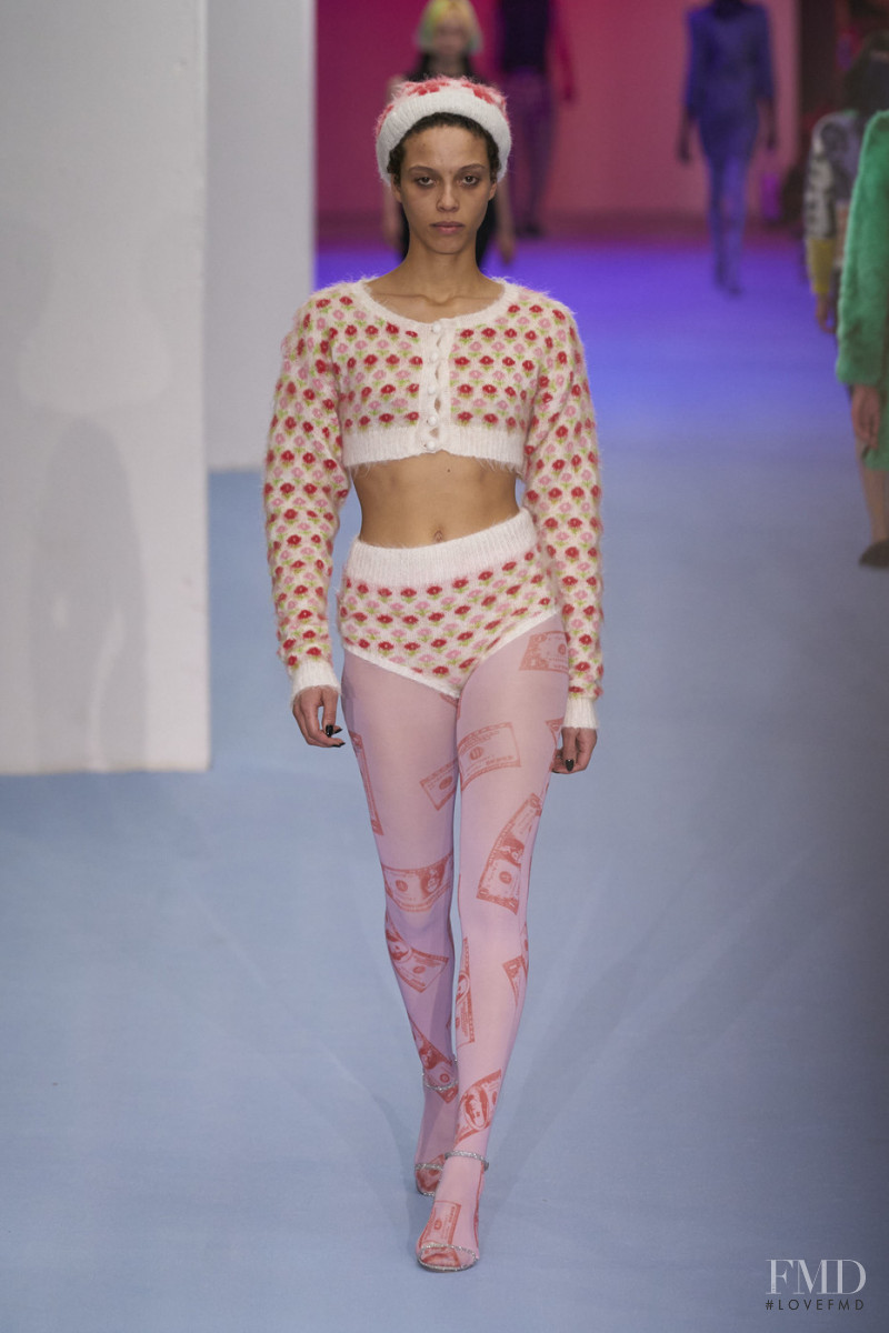 Noa Samassa featured in  the Ashley Williams fashion show for Autumn/Winter 2020