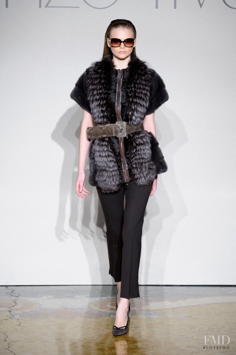 Natalia Koreshkova featured in  the Lorenzo Riva fashion show for Autumn/Winter 2013