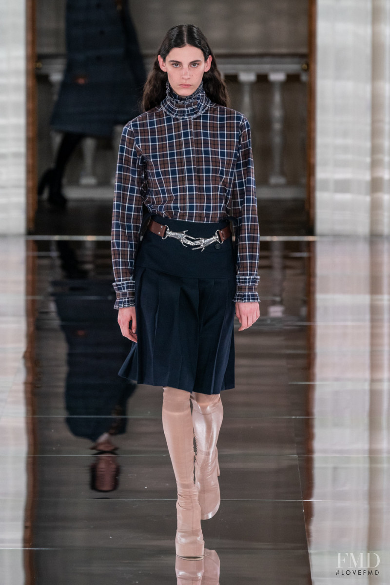 Cyrielle Lalande featured in  the Victoria Beckham fashion show for Autumn/Winter 2020