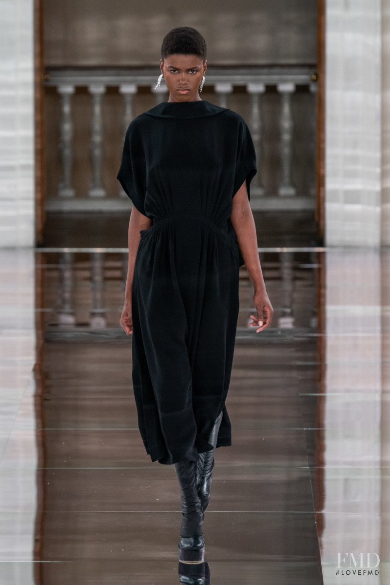 Yorgelis Marte featured in  the Victoria Beckham fashion show for Autumn/Winter 2020