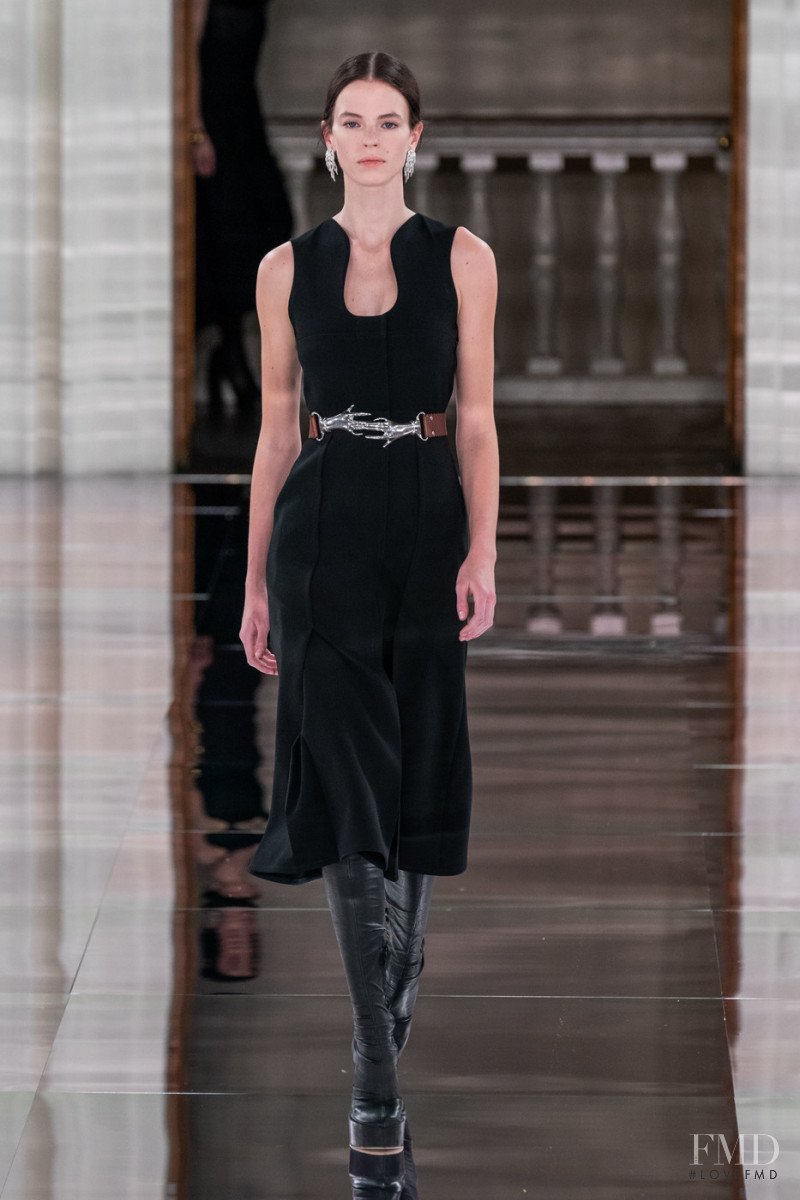 Sydney Sylvester featured in  the Victoria Beckham fashion show for Autumn/Winter 2020