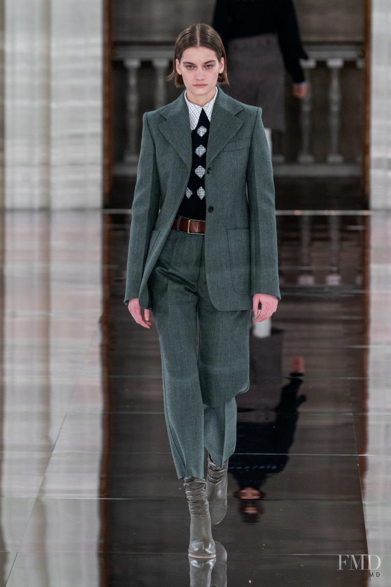 Alina Bolotina featured in  the Victoria Beckham fashion show for Autumn/Winter 2020