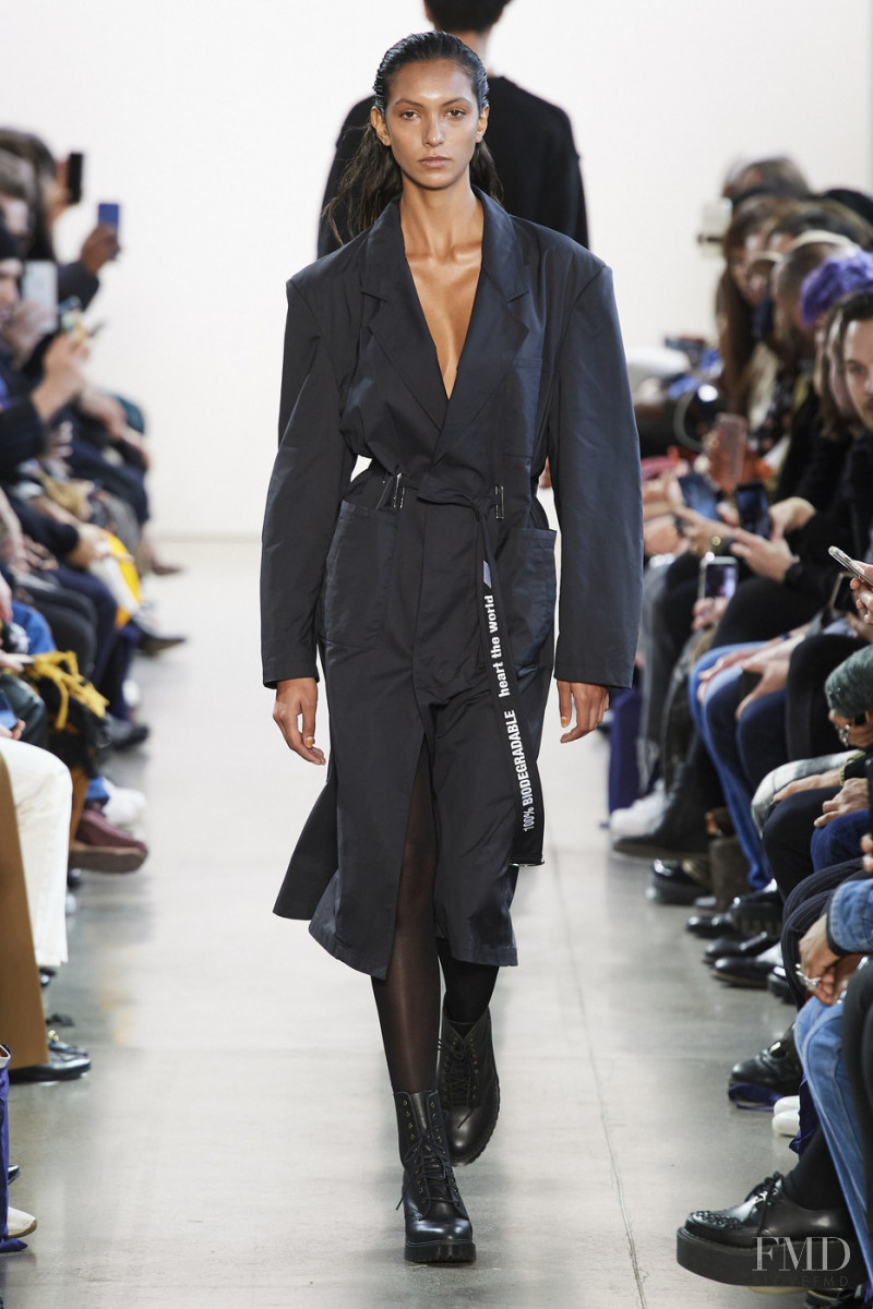 Mayara Moreno featured in  the Private Policy fashion show for Autumn/Winter 2020