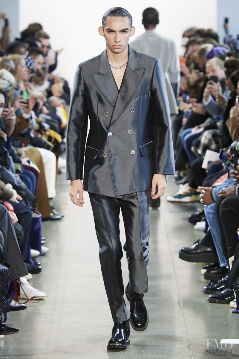 Damien Medina featured in  the Private Policy fashion show for Autumn/Winter 2020