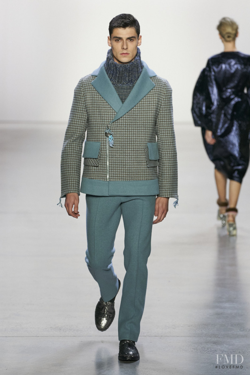 Rafael Miller featured in  the Son Jung Wan fashion show for Autumn/Winter 2020
