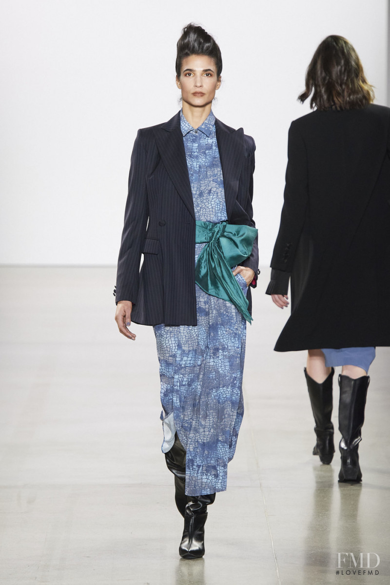 Teresa Lourenço featured in  the Taoray Wang fashion show for Autumn/Winter 2020