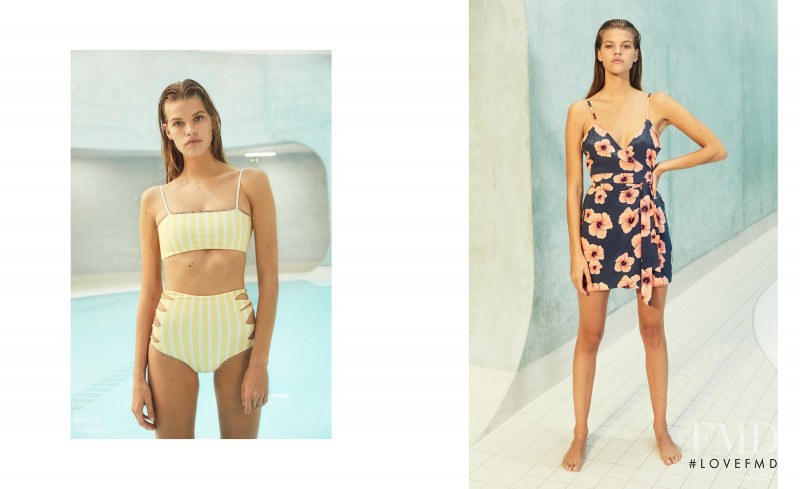 Kim Celina Riekenberg featured in  the A\'Gaci advertisement for Summer 2019