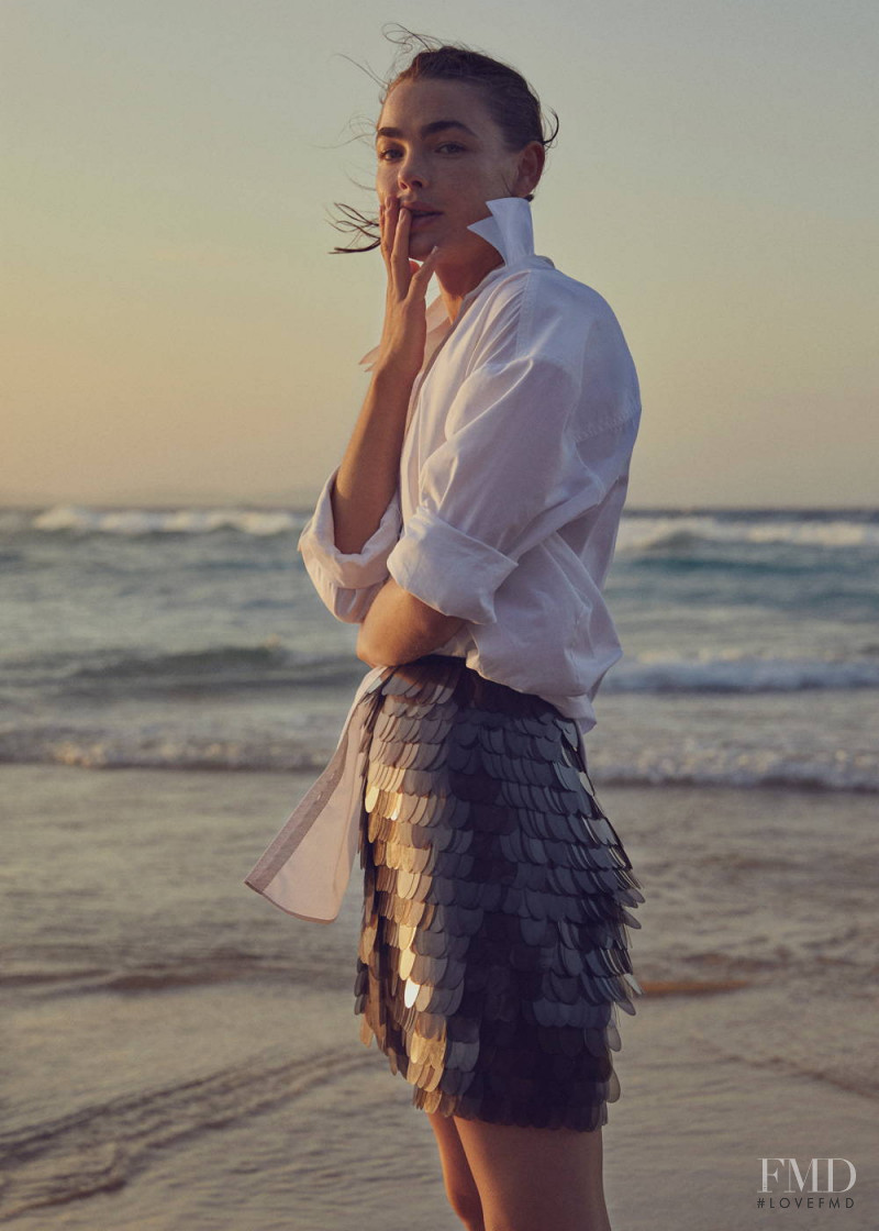 Bambi Northwood-Blyth featured in  the Aje advertisement for Spring/Summer 2019