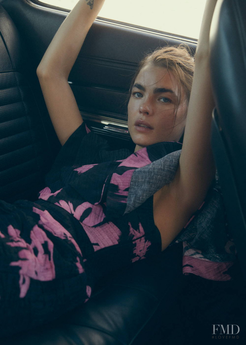 Bambi Northwood-Blyth featured in  the Aje advertisement for Spring/Summer 2019