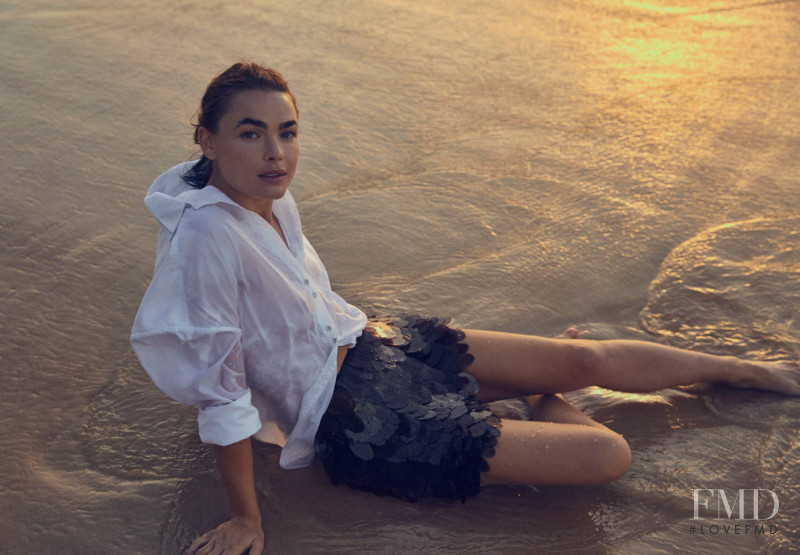 Bambi Northwood-Blyth featured in  the Aje advertisement for Spring/Summer 2019