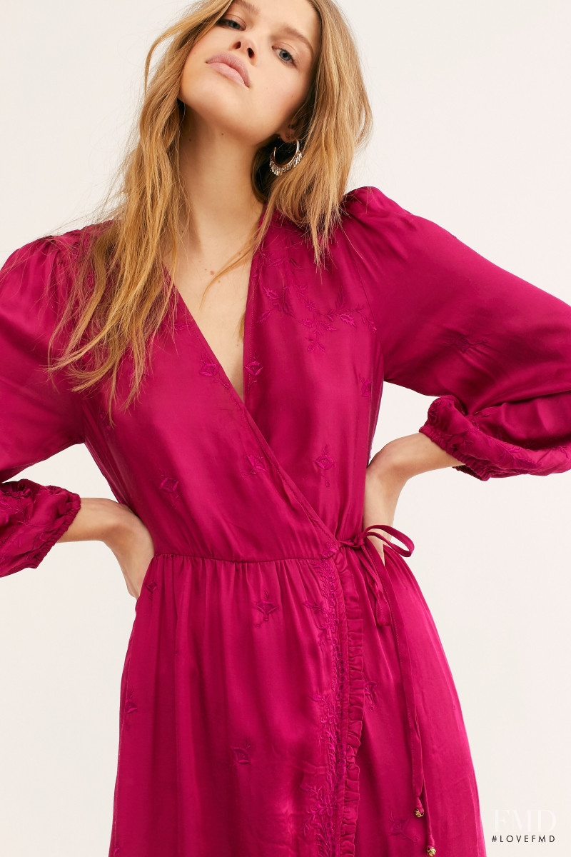 Kim Celina Riekenberg featured in  the Free People catalogue for Spring/Summer 2020