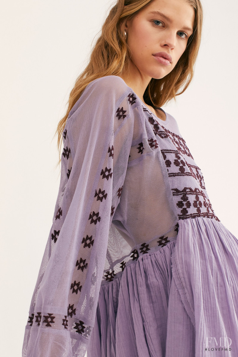 Kim Celina Riekenberg featured in  the Free People catalogue for Spring/Summer 2020