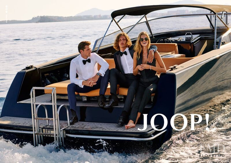 Edward Wilding featured in  the Joop advertisement for Spring/Summer 2020