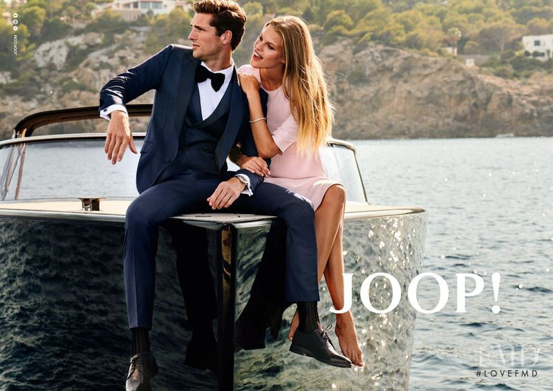 Edward Wilding featured in  the Joop advertisement for Spring/Summer 2020