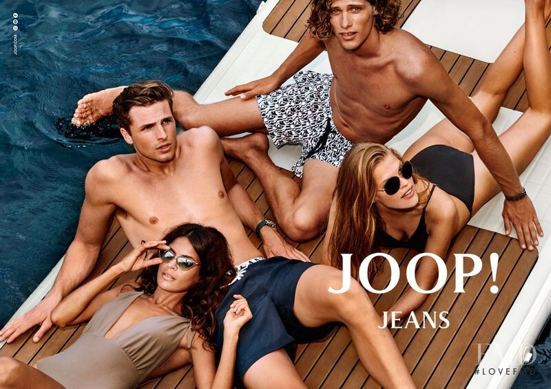 Kim Celina Riekenberg featured in  the Joop advertisement for Spring/Summer 2020