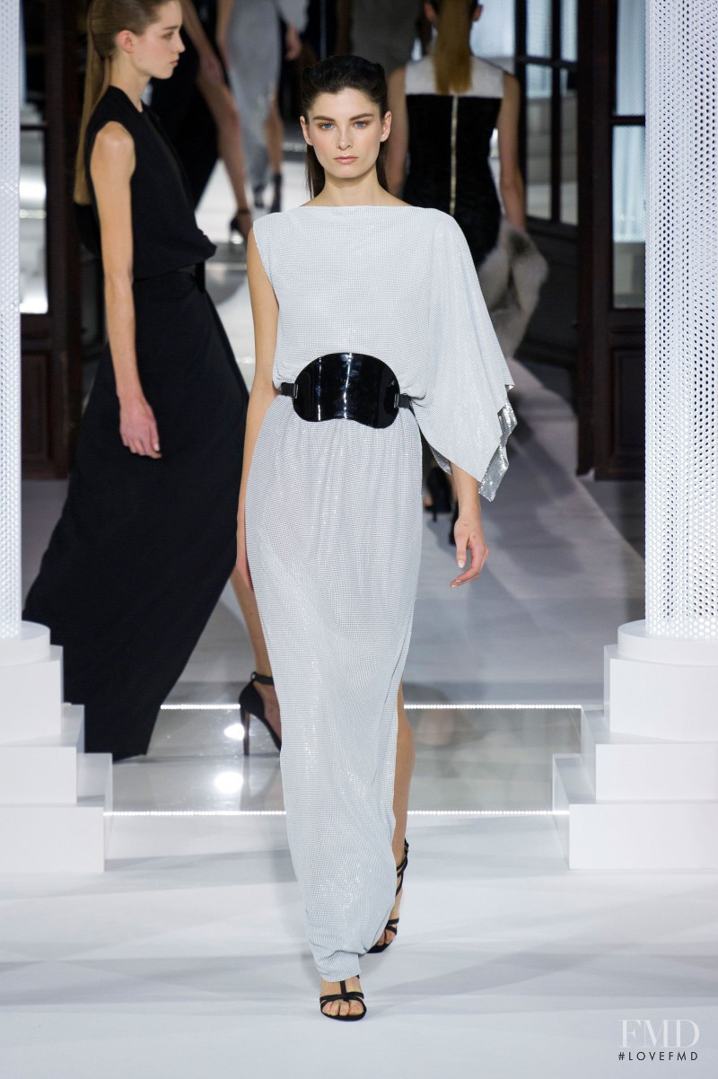 Ava Smith featured in  the Vionnet fashion show for Autumn/Winter 2013