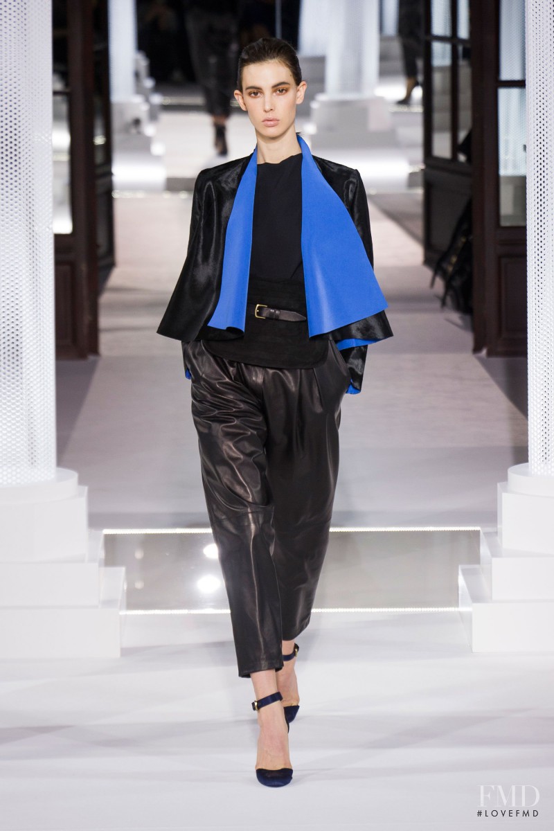 Ruby Aldridge featured in  the Vionnet fashion show for Autumn/Winter 2013