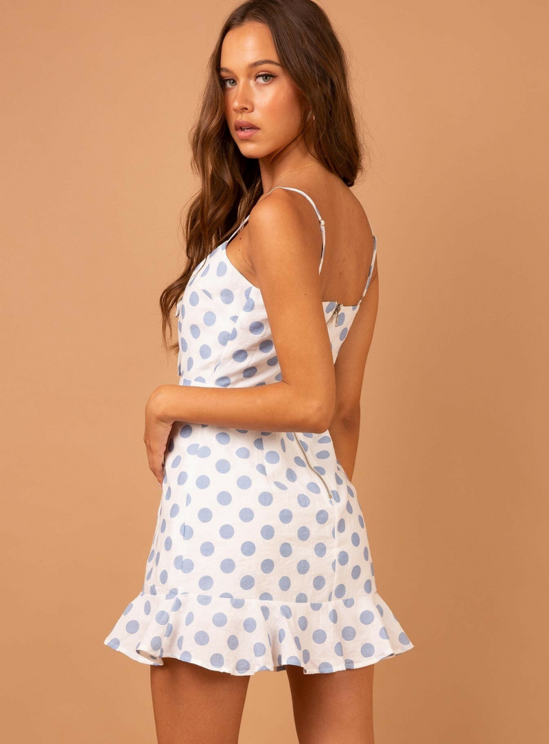 Isabelle Mathers featured in  the Princess Polly catalogue for Spring/Summer 2019