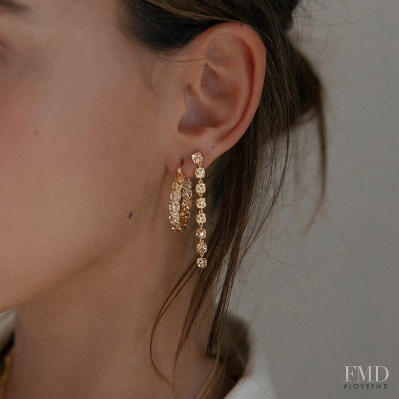 Isabelle Mathers featured in  the YCL Jewels advertisement for Spring/Summer 2019