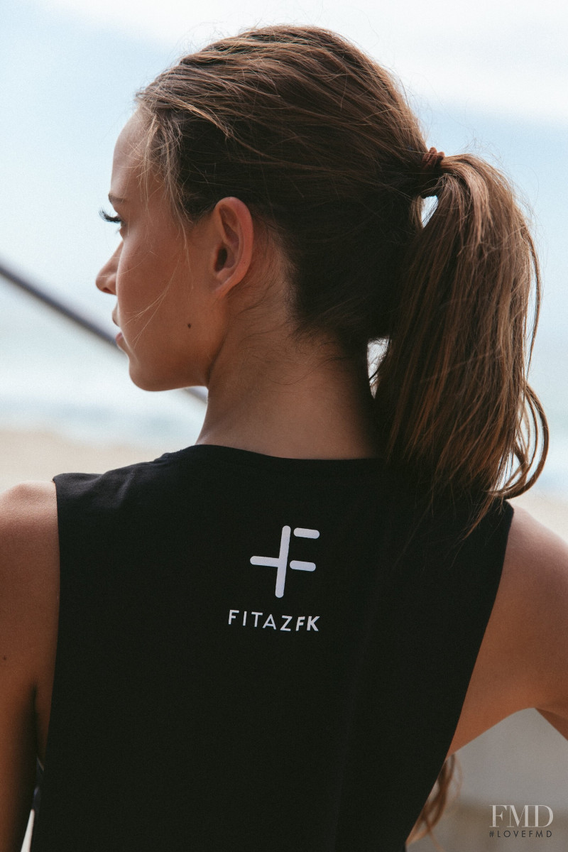 Isabelle Mathers featured in  the FitazFK catalogue for Summer 2019