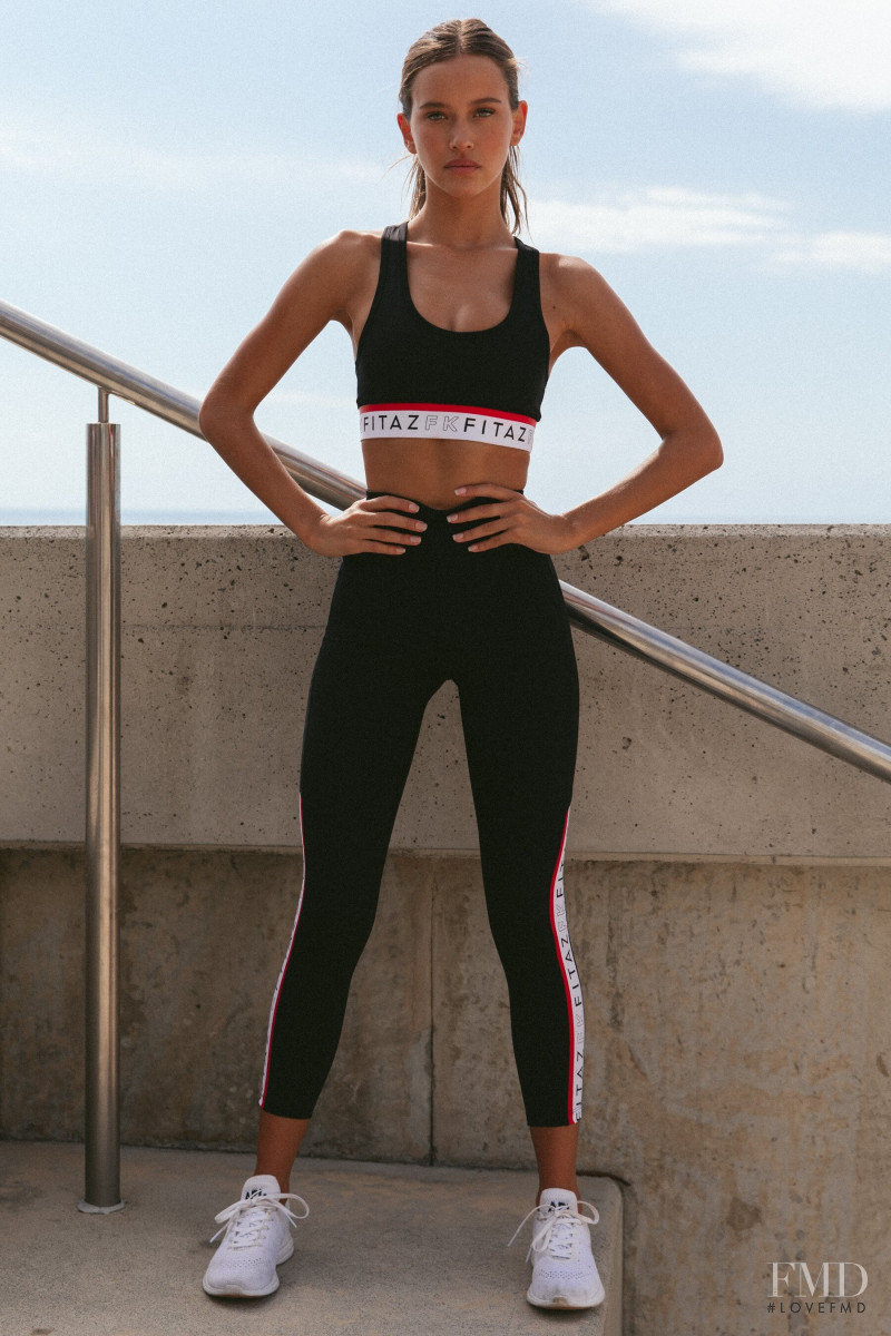 Isabelle Mathers featured in  the FitazFK catalogue for Summer 2019