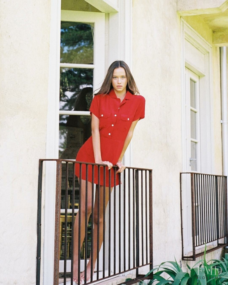 Isabelle Mathers featured in  the With Jéan catalogue for Spring/Summer 2019