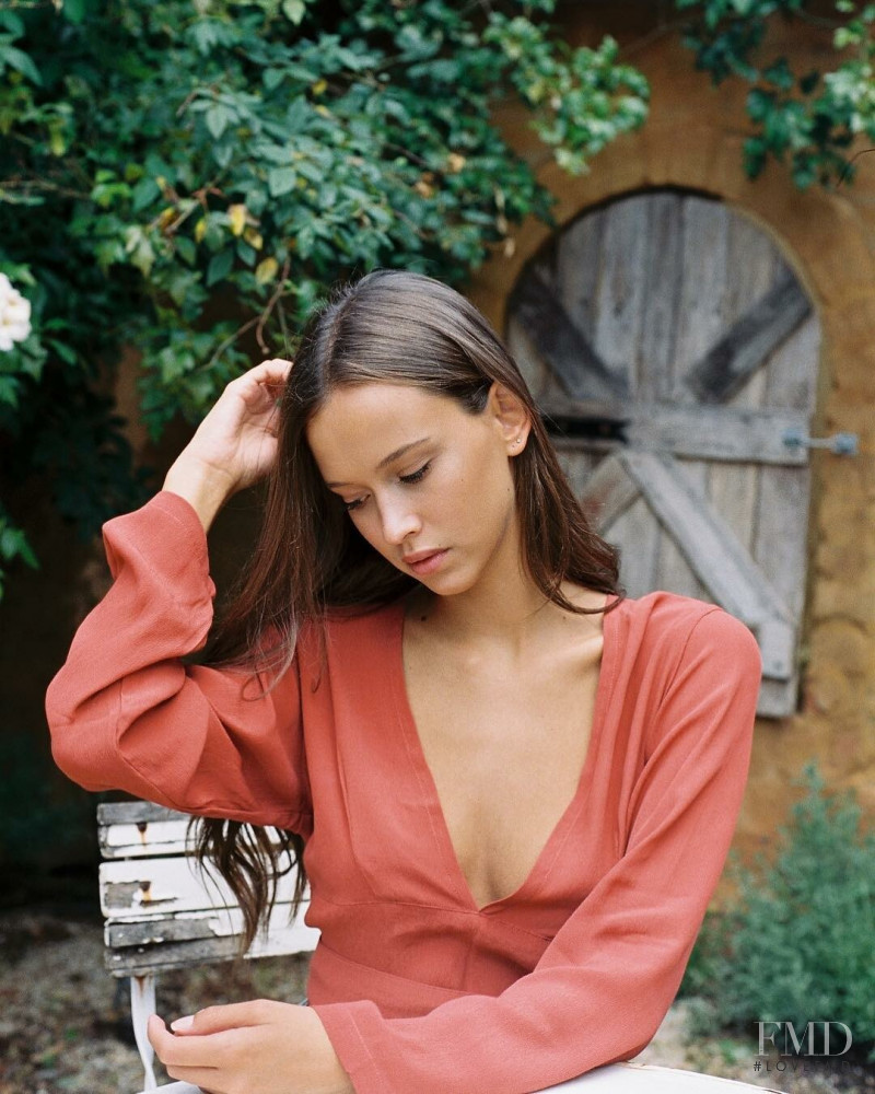 Isabelle Mathers featured in  the With Jéan catalogue for Spring/Summer 2019