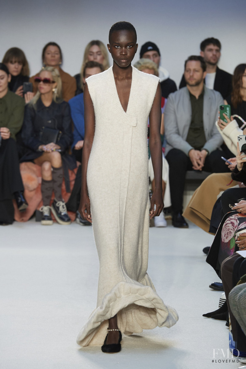 Achenrin Madit featured in  the J.W. Anderson fashion show for Autumn/Winter 2020