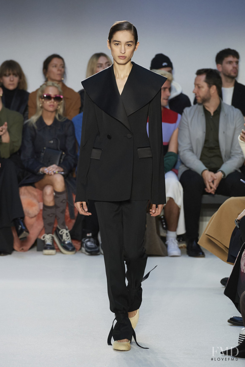 Justina Ageitos featured in  the J.W. Anderson fashion show for Autumn/Winter 2020