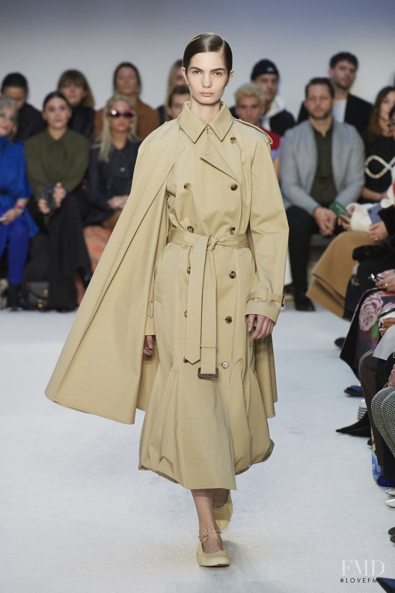 Maria Buric featured in  the J.W. Anderson fashion show for Autumn/Winter 2020