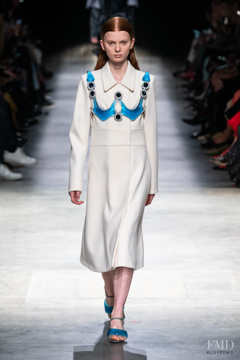 Eline Bo featured in  the Christopher Kane fashion show for Autumn/Winter 2020