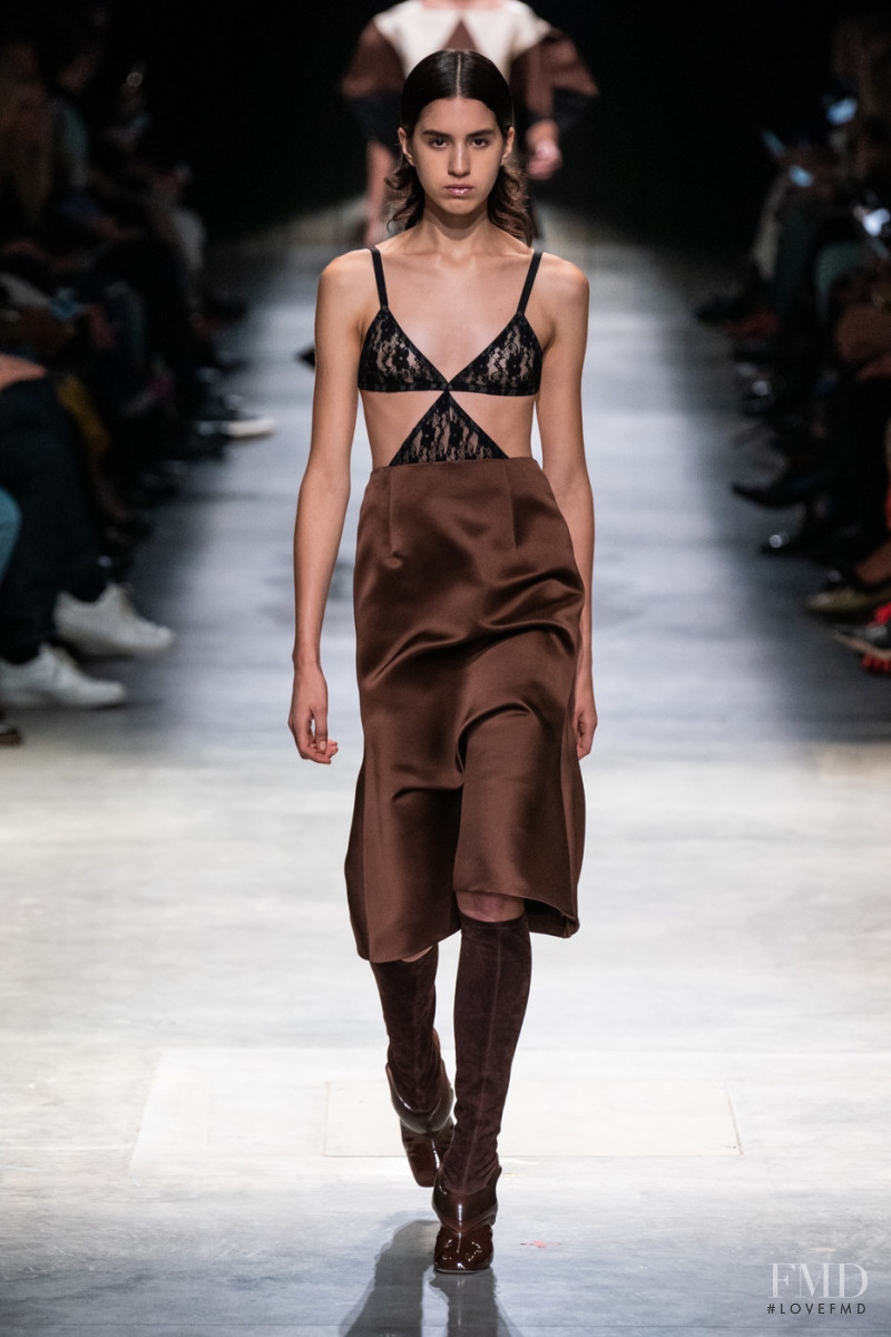 Martu Pacheco featured in  the Christopher Kane fashion show for Autumn/Winter 2020