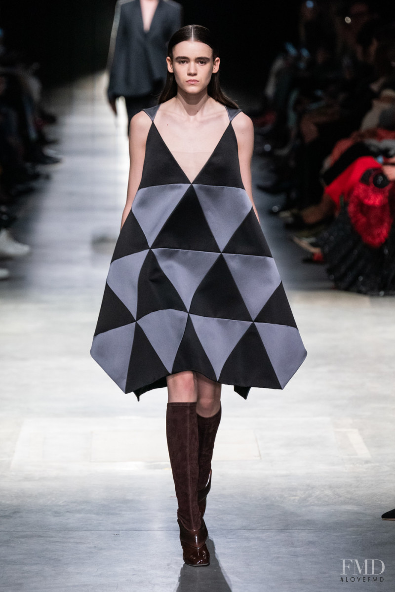 Melissa McConnachie featured in  the Christopher Kane fashion show for Autumn/Winter 2020
