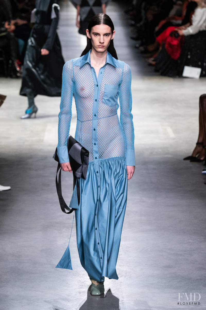 Cyrielle Lalande featured in  the Christopher Kane fashion show for Autumn/Winter 2020