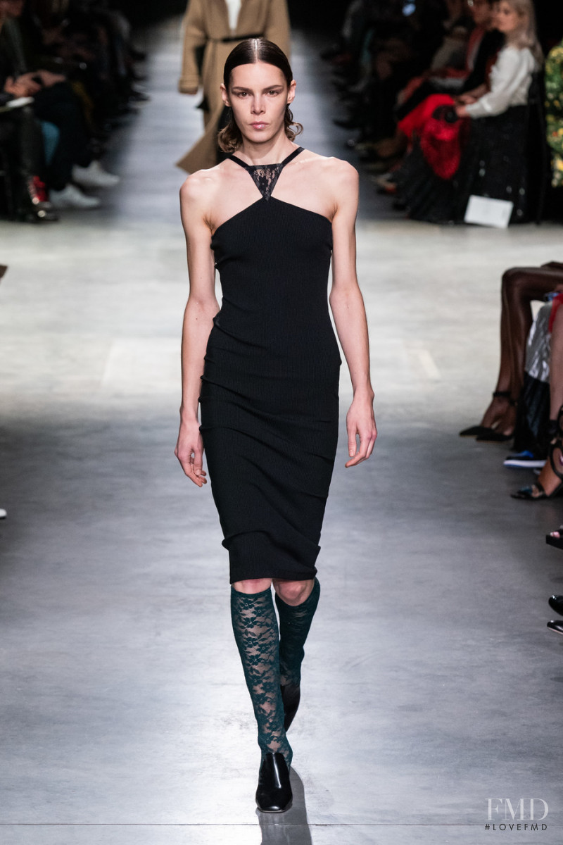Lys Lorente featured in  the Christopher Kane fashion show for Autumn/Winter 2020