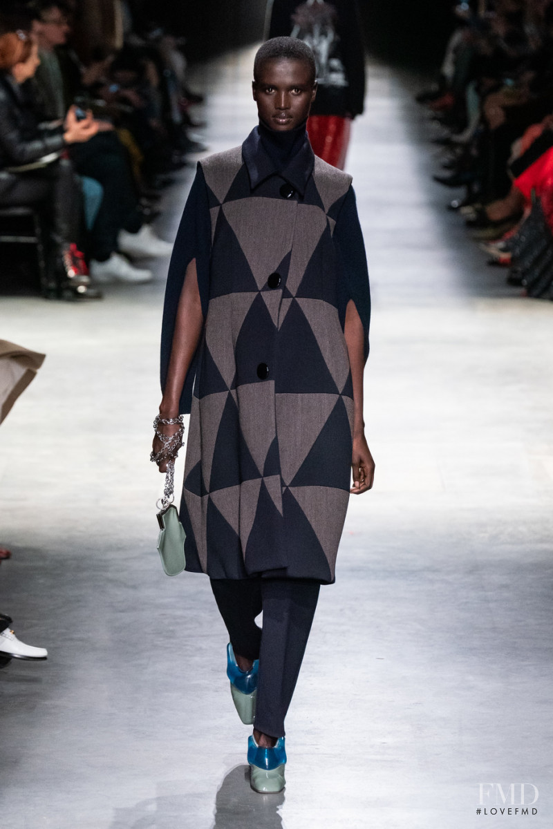 Amar Akway featured in  the Christopher Kane fashion show for Autumn/Winter 2020