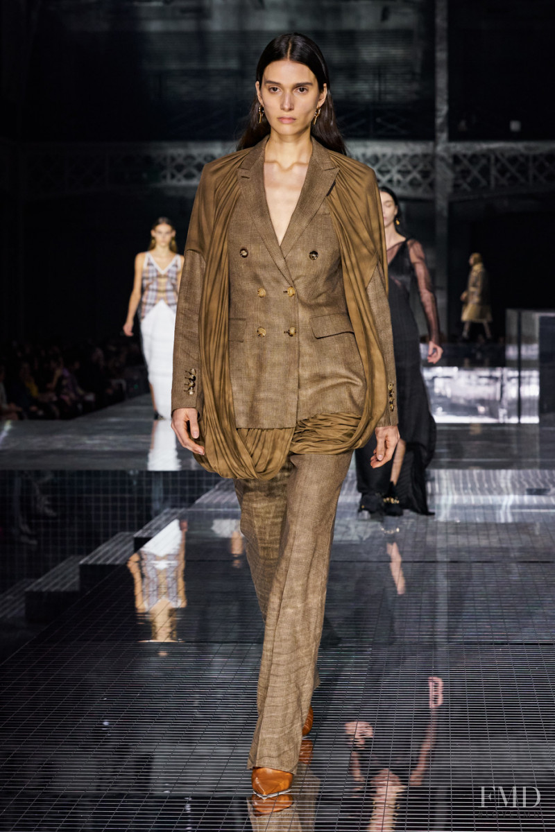 Rachelle Harris featured in  the Burberry fashion show for Autumn/Winter 2020