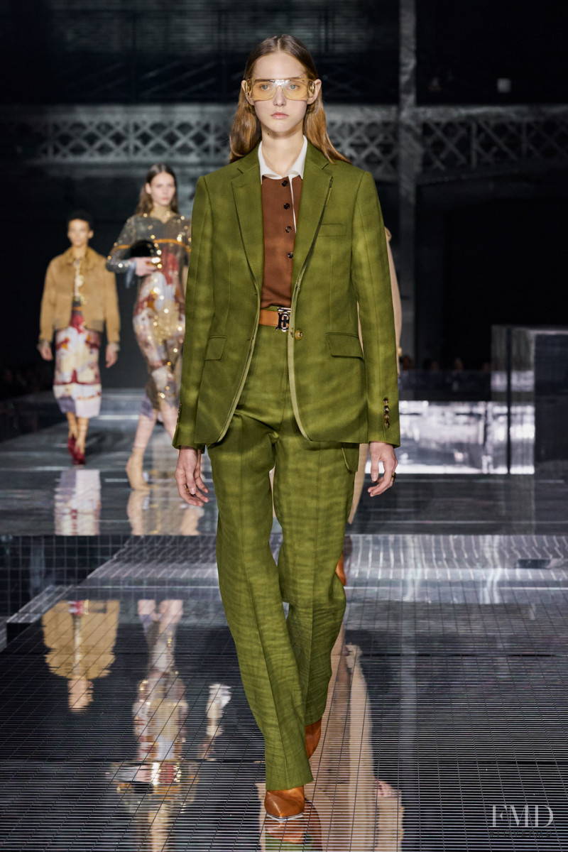 Valeria Buldini featured in  the Burberry fashion show for Autumn/Winter 2020