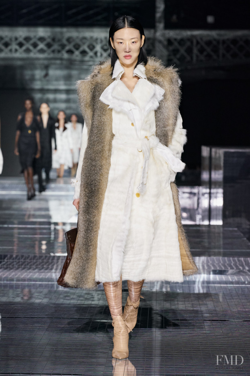 So Ra Choi featured in  the Burberry fashion show for Autumn/Winter 2020