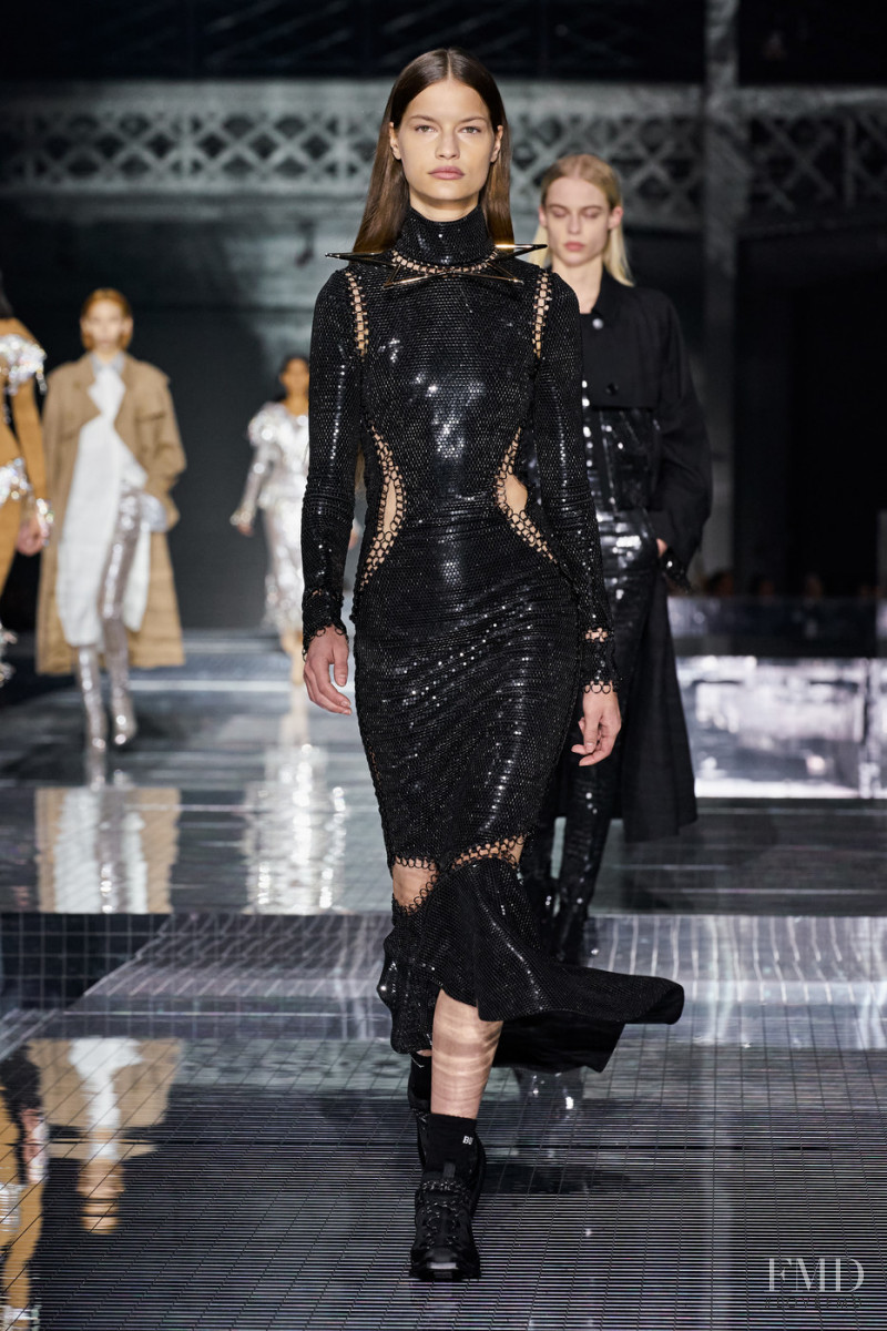 Faretta Radic featured in  the Burberry fashion show for Autumn/Winter 2020