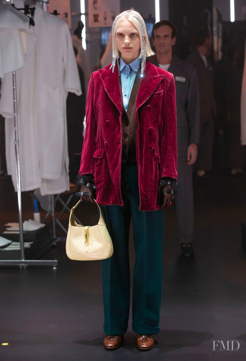 Sonya Maltceva featured in  the Gucci fashion show for Autumn/Winter 2020