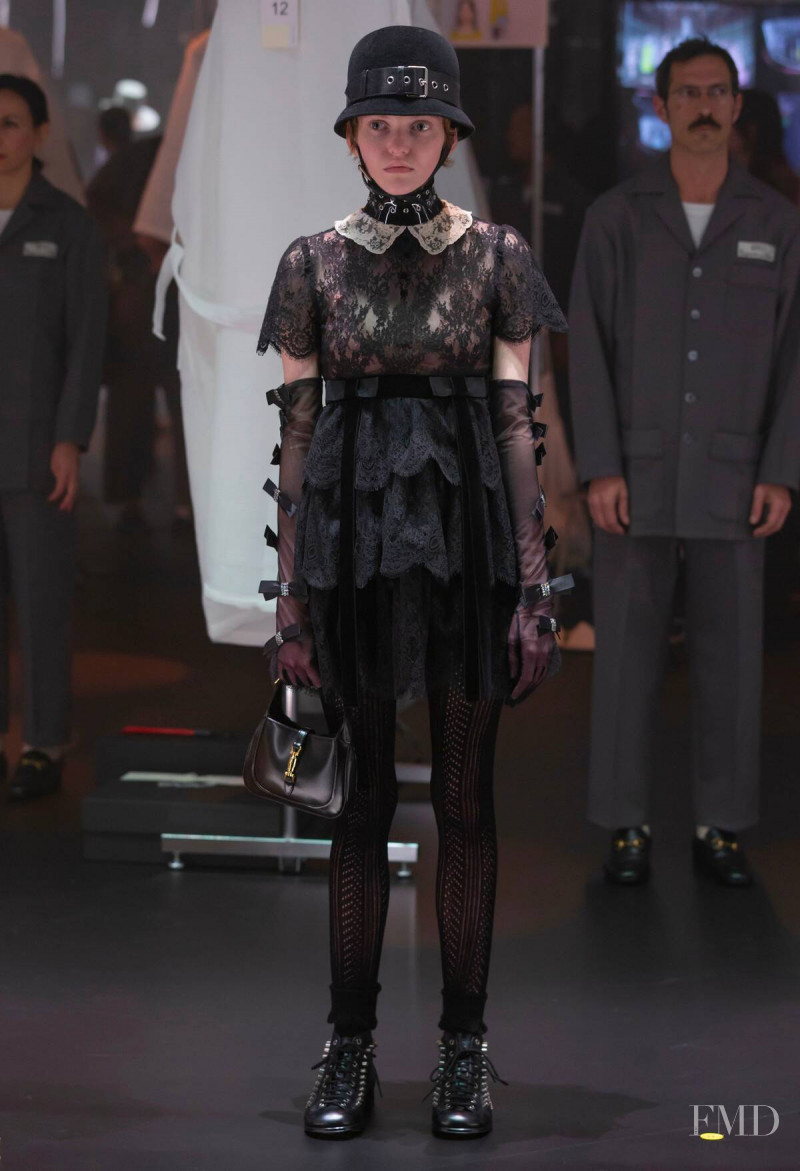 Allison Hampton featured in  the Gucci fashion show for Autumn/Winter 2020