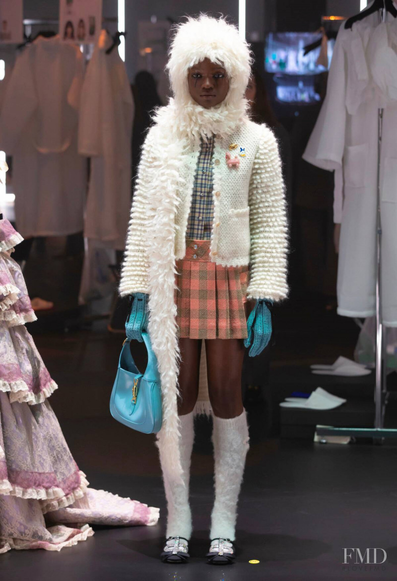 Azu Nwogu featured in  the Gucci fashion show for Autumn/Winter 2020