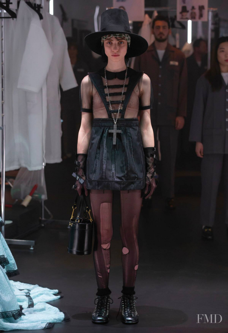 Lika Rigvava featured in  the Gucci fashion show for Autumn/Winter 2020