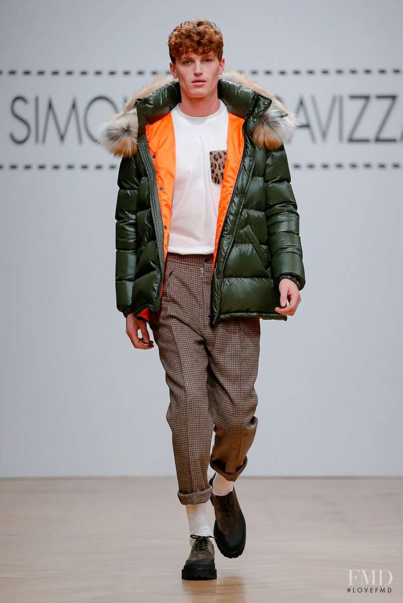 George Griffiths featured in  the Simonetta Ravizza fashion show for Autumn/Winter 2019