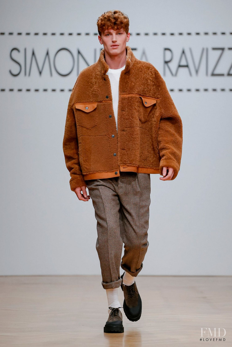 George Griffiths featured in  the Simonetta Ravizza fashion show for Autumn/Winter 2019