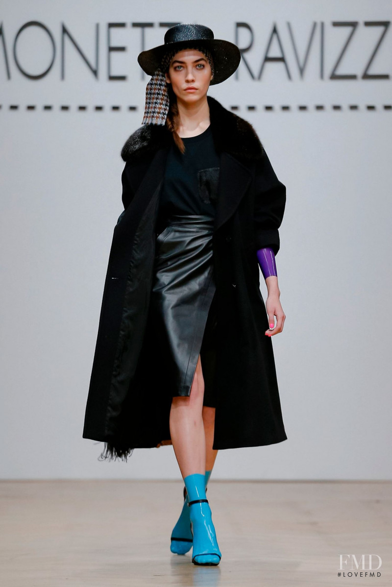 Polina Horsh featured in  the Simonetta Ravizza fashion show for Autumn/Winter 2019