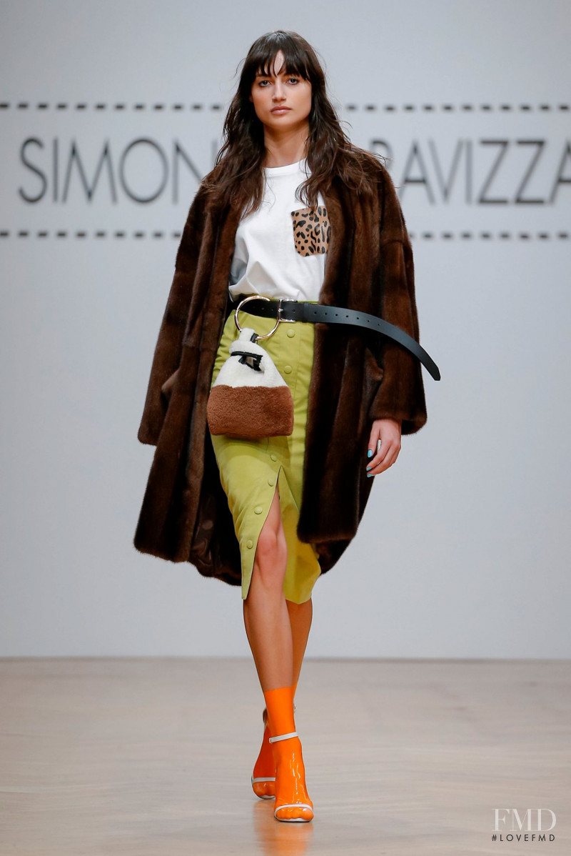 Bruna Ludtke featured in  the Simonetta Ravizza fashion show for Autumn/Winter 2019