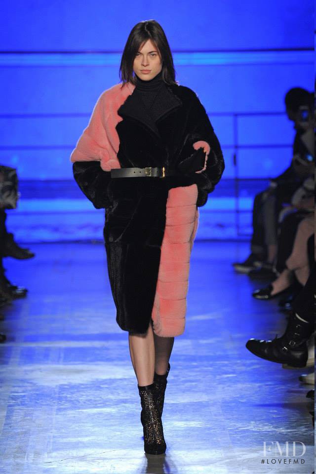 Kassandra Jensen featured in  the Emanuel Ungaro fashion show for Autumn/Winter 2014